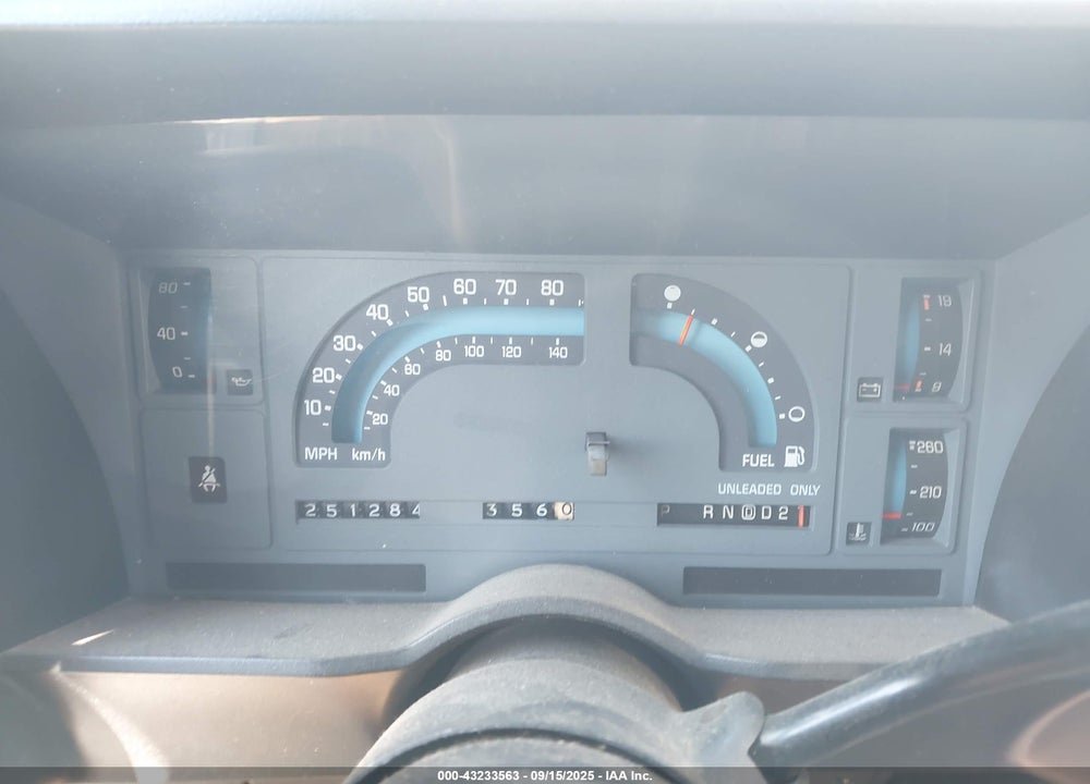 1987 CHEVROLET BLAZER S10 VIN: 1GNCT18R2H0125310