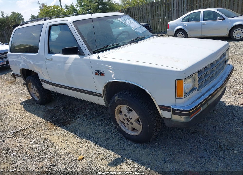 1987 CHEVROLET BLAZER S10 VIN: 1GNCT18R2H0125310