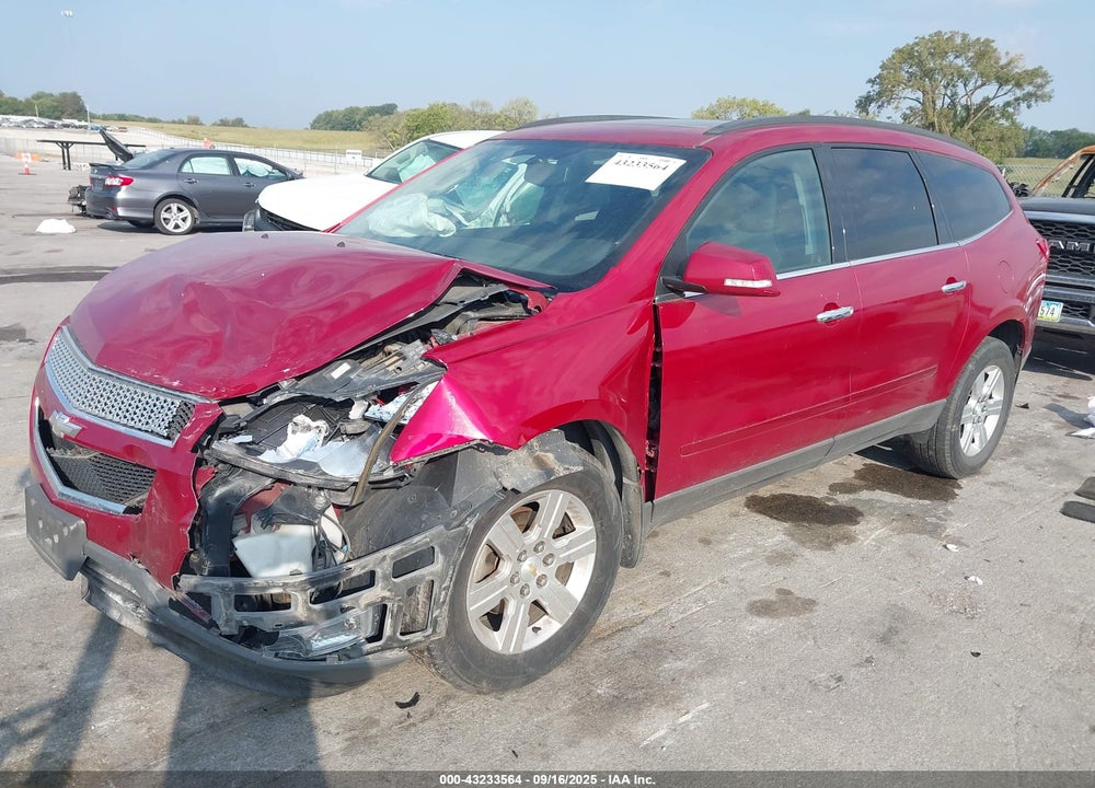 2012 CHEVROLET TRAVERSE VIN: 1GNKVGED2CJ220048
