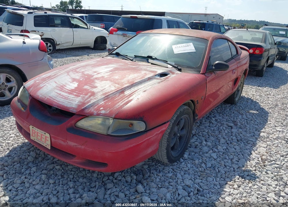 1997 FORD MUSTANG VIN: 1FALP4043VF133624