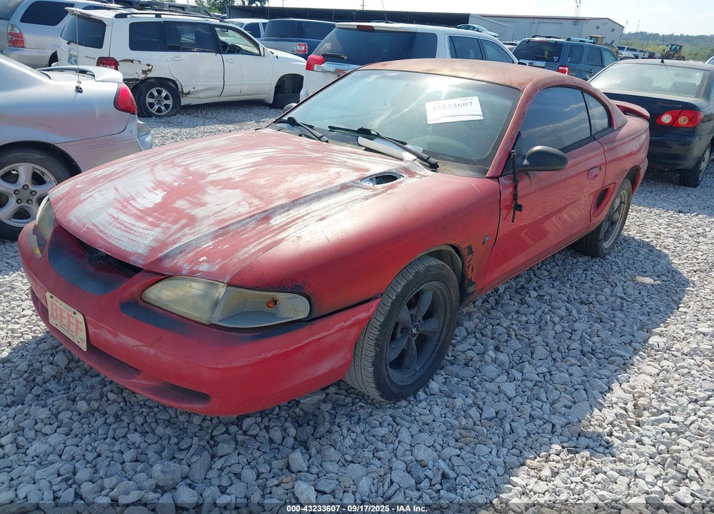 1997 FORD MUSTANG VIN: 1FALP4043VF133624