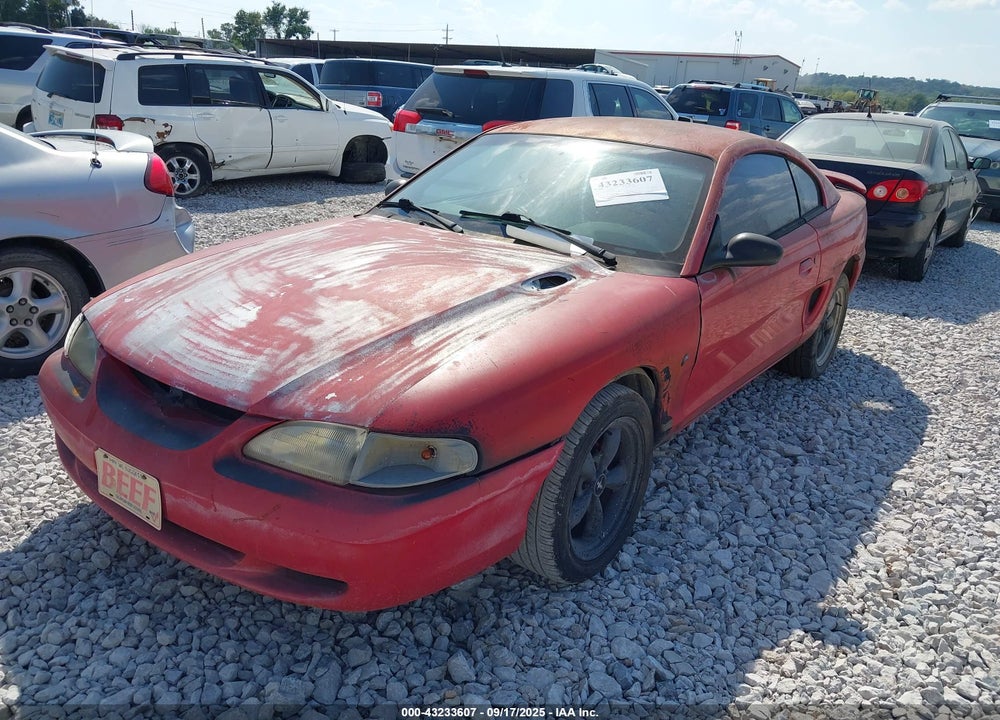 1997 FORD MUSTANG VIN: 1FALP4043VF133624