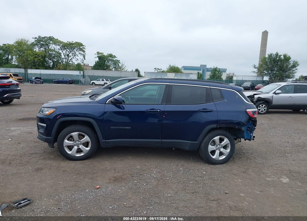 2019 JEEP COMPASS LATITUDE 4X4 VIN: 3C4NJDBB3KT807871