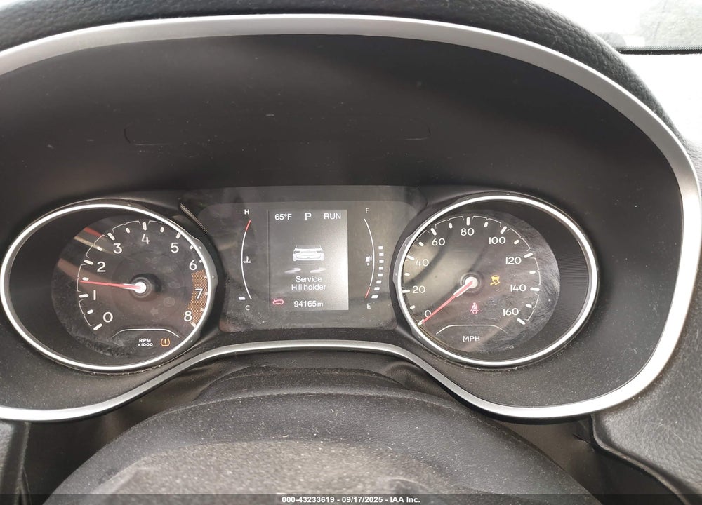 2019 JEEP COMPASS LATITUDE 4X4 VIN: 3C4NJDBB3KT807871