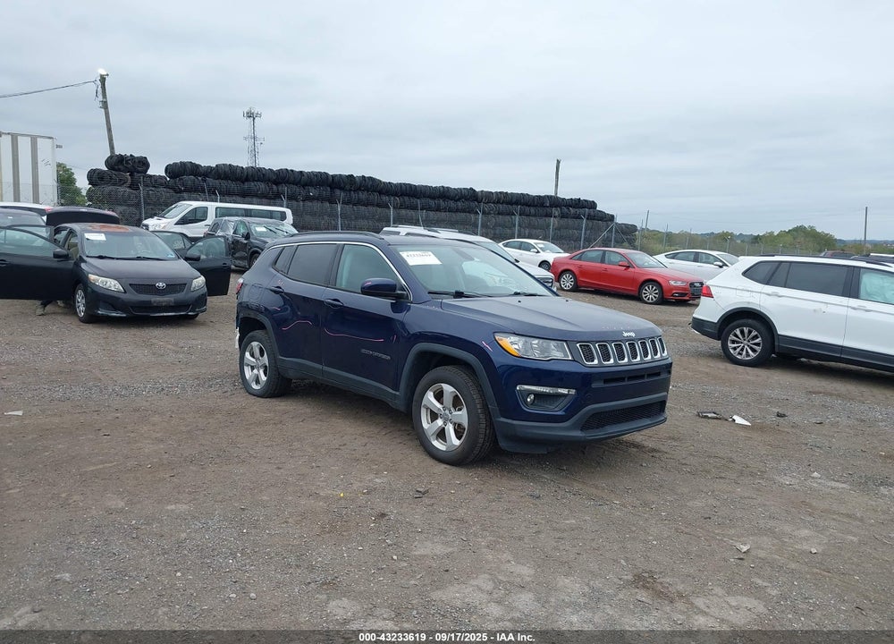 2019 JEEP COMPASS LATITUDE 4X4 VIN: 3C4NJDBB3KT807871