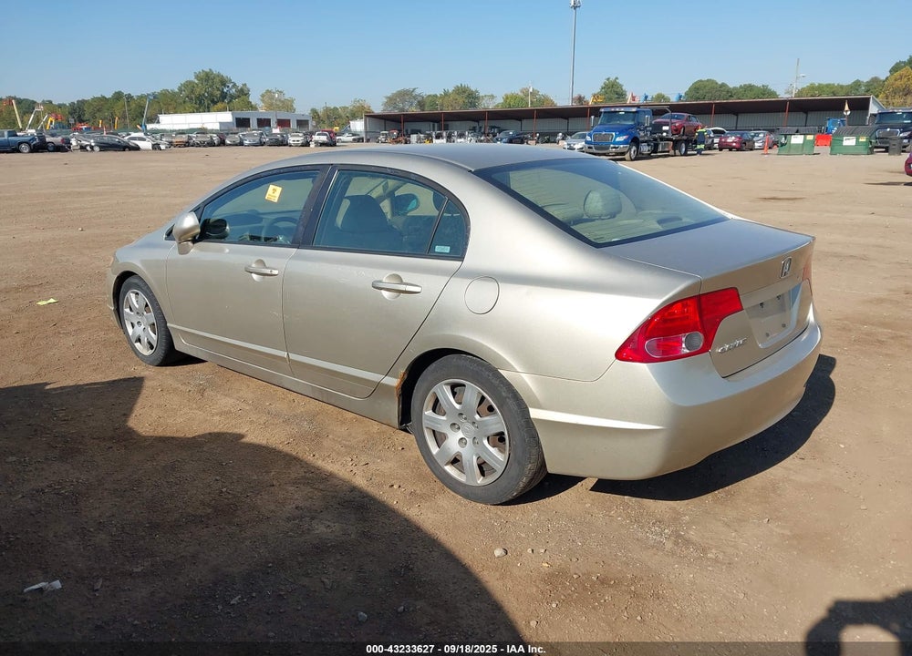 2008 HONDA CIVIC LX VIN: 1HGFA16518L089590