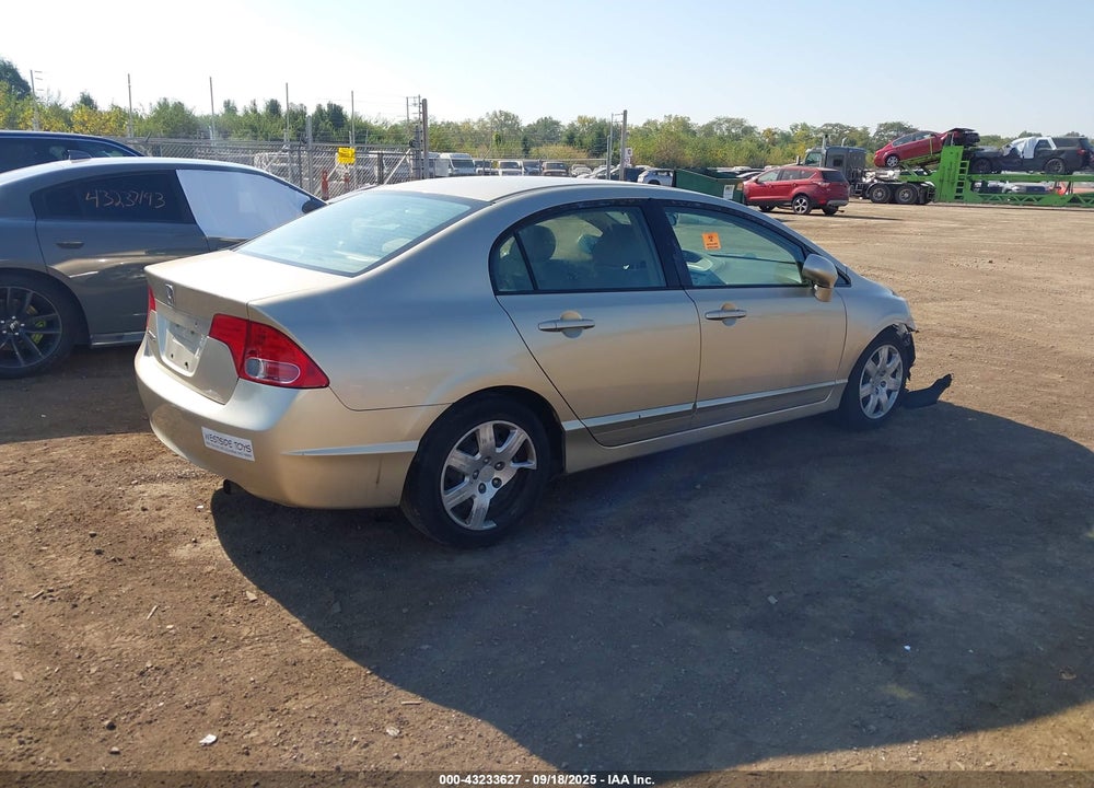 2008 HONDA CIVIC LX VIN: 1HGFA16518L089590