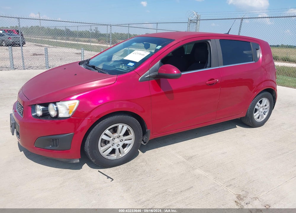 2012 CHEVROLET SONIC VIN: 1G1JC6SH5C4213422