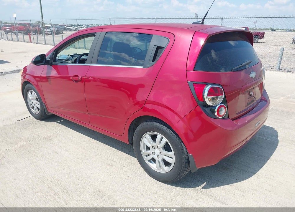 2012 CHEVROLET SONIC VIN: 1G1JC6SH5C4213422