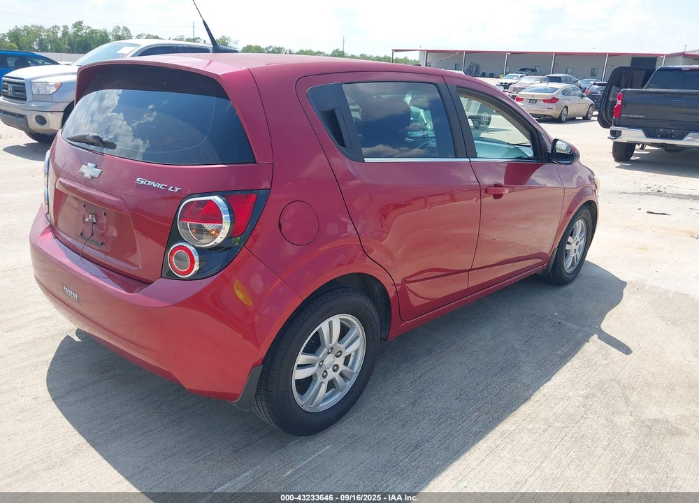 2012 CHEVROLET SONIC VIN: 1G1JC6SH5C4213422