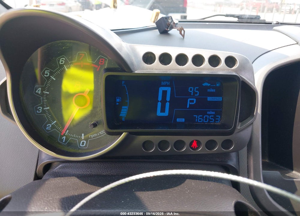 2012 CHEVROLET SONIC VIN: 1G1JC6SH5C4213422