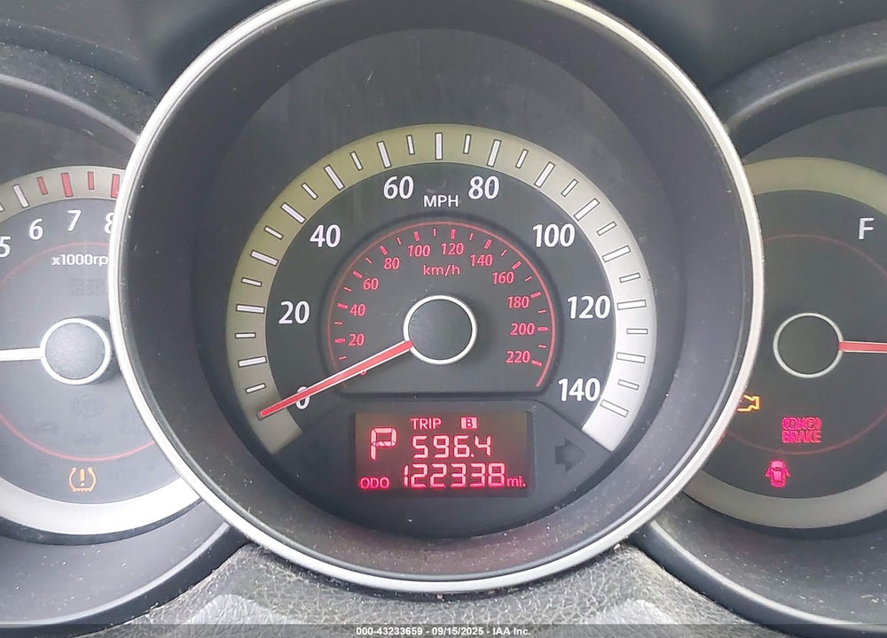 2010 KIA FORTE VIN: KNAFU4A26A5854224