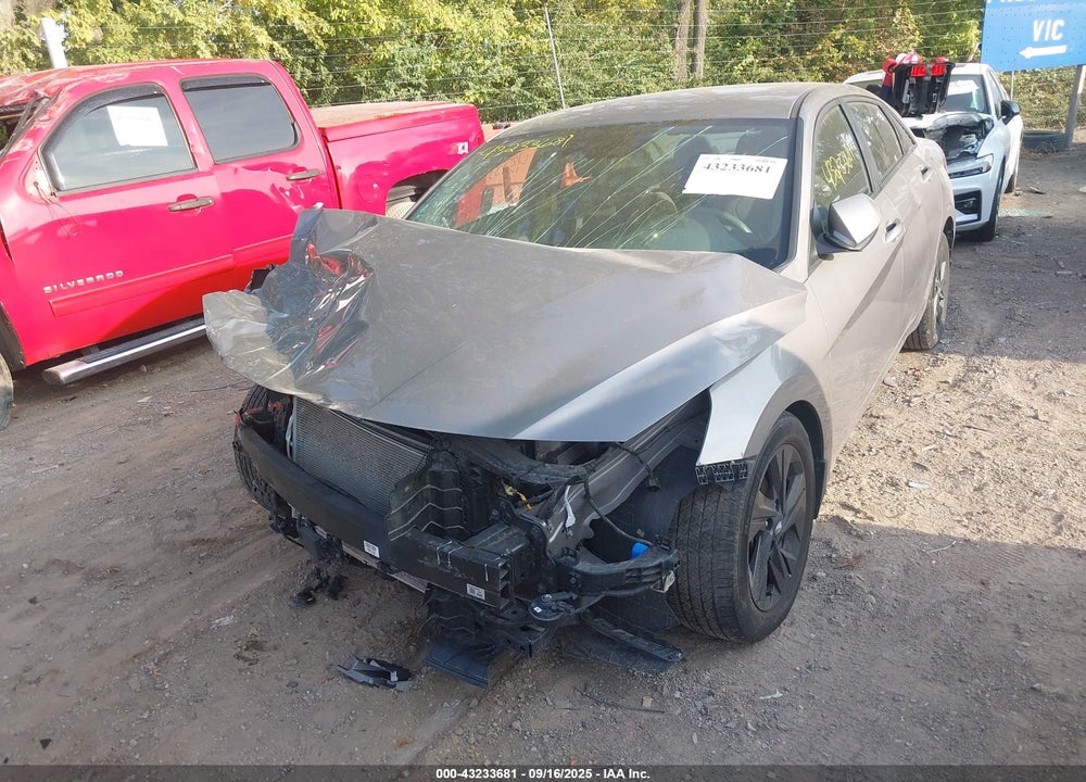 2022 HYUNDAI ELANTRA SEL VIN: KMHLS4AG5NU334336