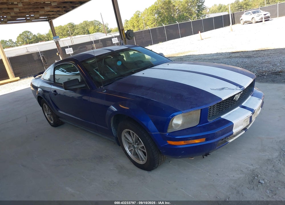 2005 FORD MUSTANG V6 DELUXE/V6 PREMIUM VIN: 1ZVFT80N755144969