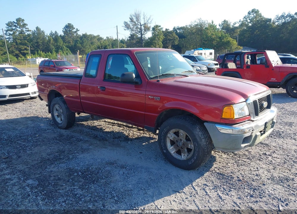 2004 FORD RANGER XLT VIN: 1FTYR15E54PB66031