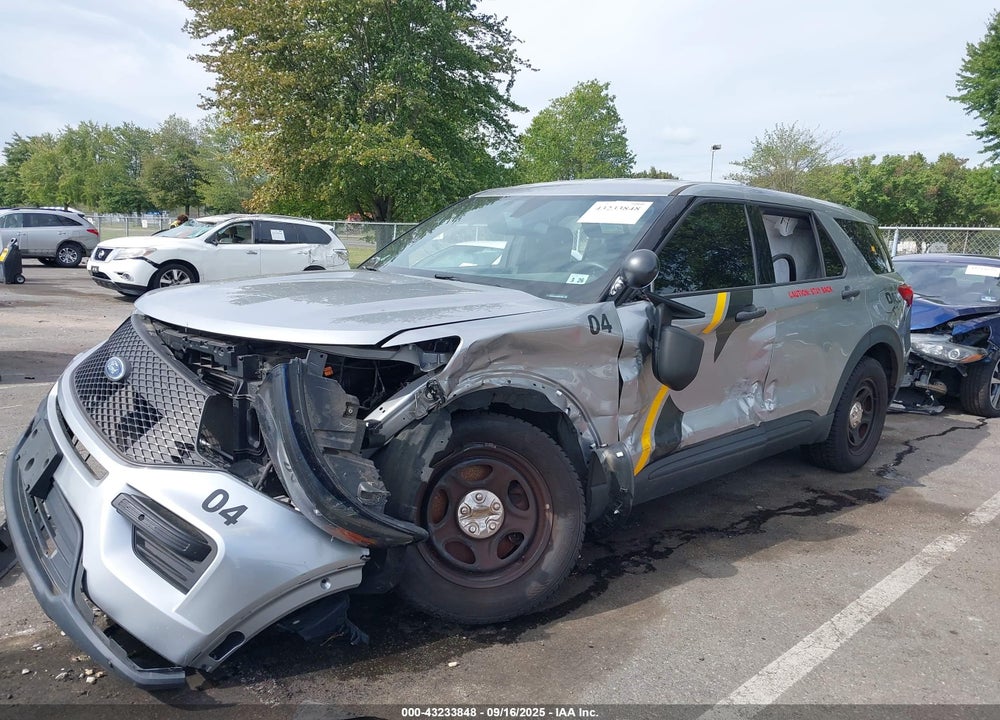 2021 FORD POLICE INTERCEPTOR UTILITY VIN: 1FM5K8AC5MNA11894