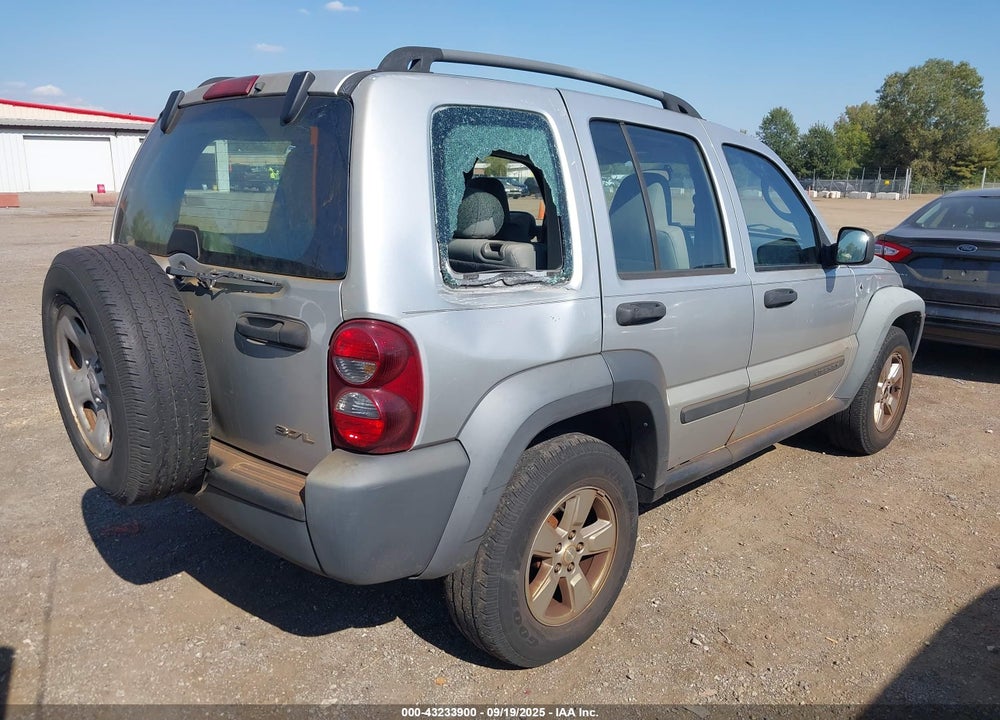 2007 JEEP LIBERTY SPORT VIN: 1J8GK48K17W654253