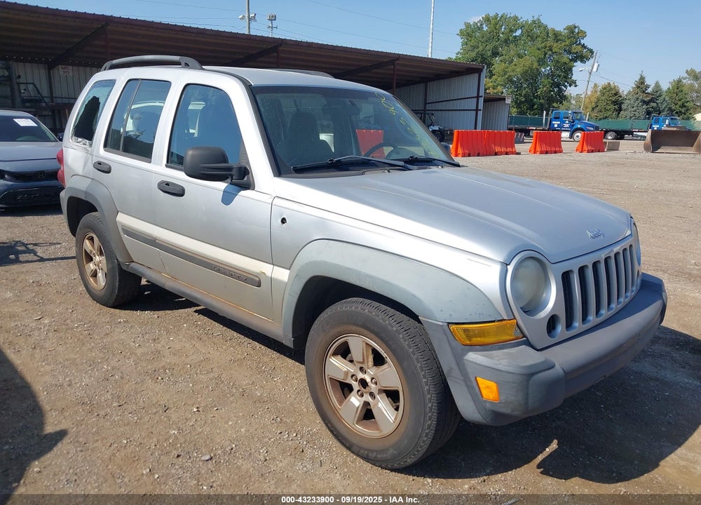 2007 JEEP LIBERTY SPORT VIN: 1J8GK48K17W654253