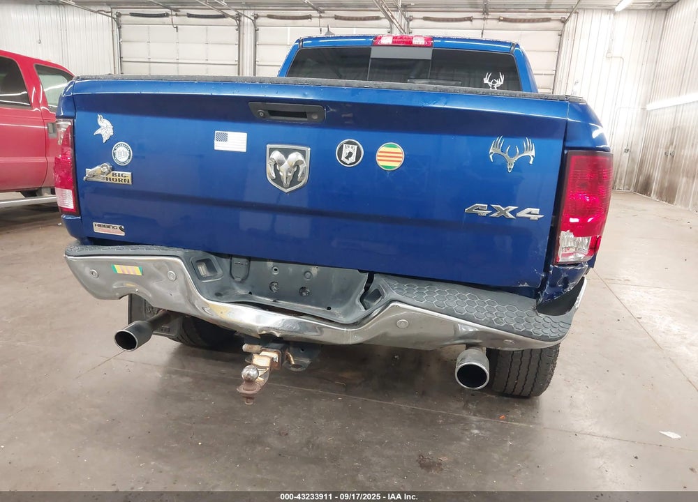 2016 RAM 1500 BIG HORN VIN: 1C6RR7LT5GS139803
