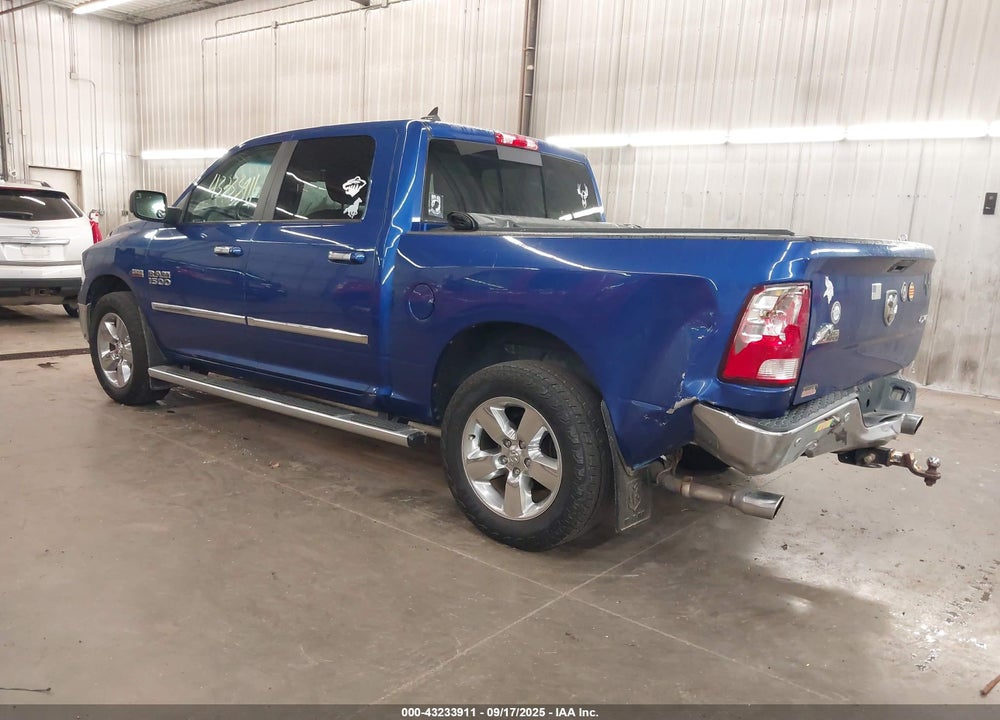 2016 RAM 1500 BIG HORN VIN: 1C6RR7LT5GS139803