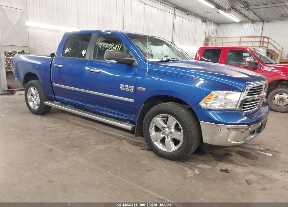 2016 RAM 1500 BIG HORN VIN: 1C6RR7LT5GS139803