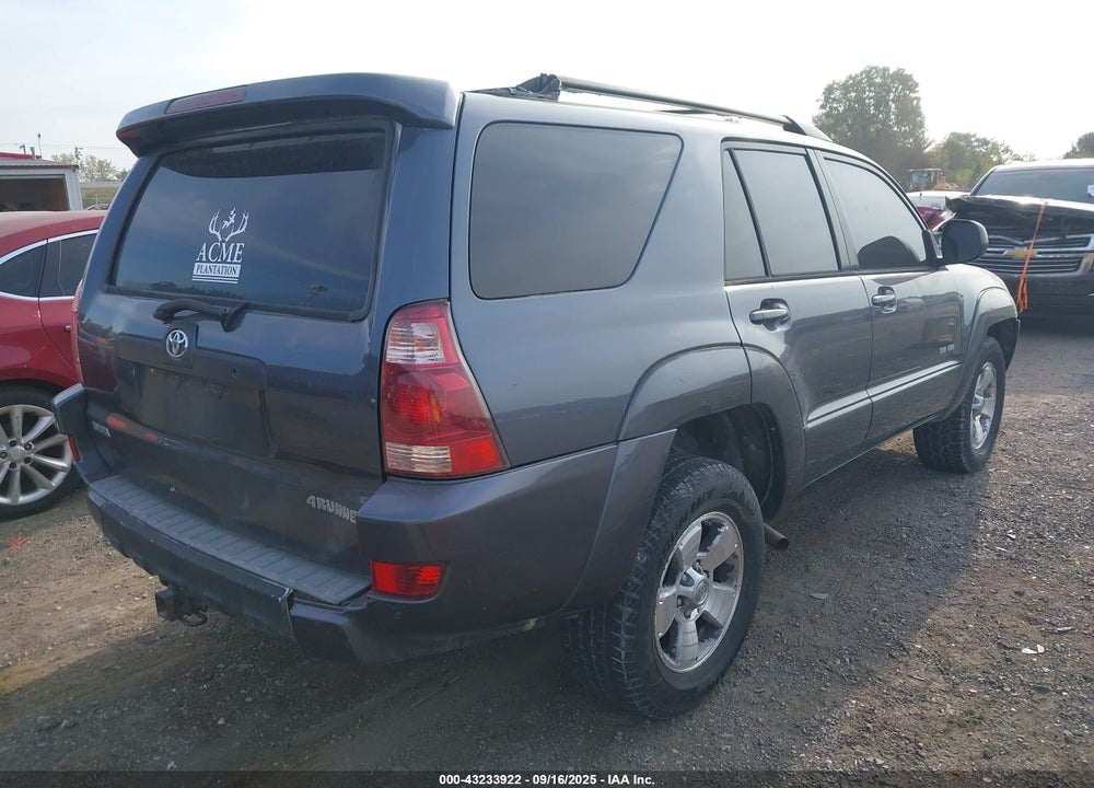 2004 TOYOTA 4RUNNER SR5 V6 VIN: JTEBU14R748025587