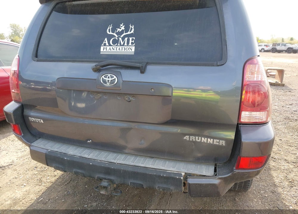 2004 TOYOTA 4RUNNER SR5 V6 VIN: JTEBU14R748025587