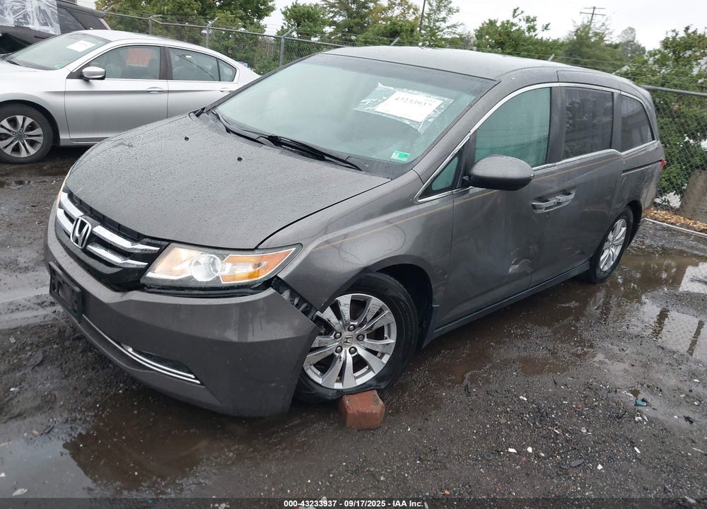 2014 HONDA ODYSSEY EX VIN: 5FNRL5H49EB041299