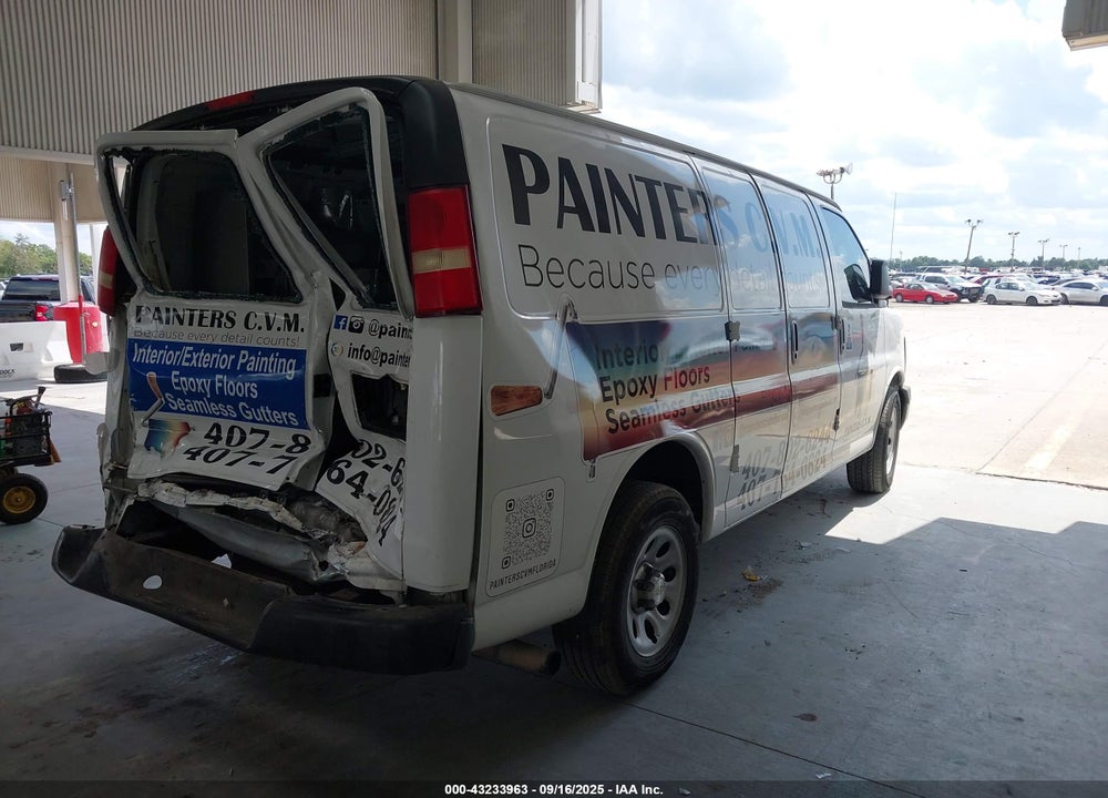2012 CHEVROLET EXPRESS 1500 VIN: 1GCSGAFX4C1122664