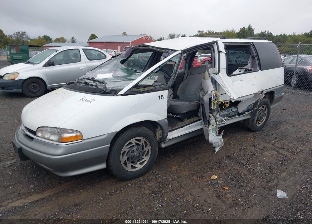 1995 CHEVROLET LUMINA APV VIN: 1GNDU06L6ST126489