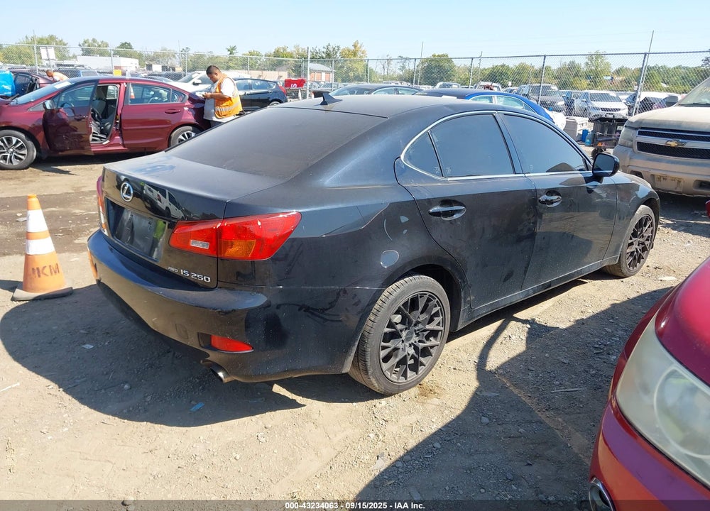 2008 LEXUS IS 250 VIN: JTHCK262382026439