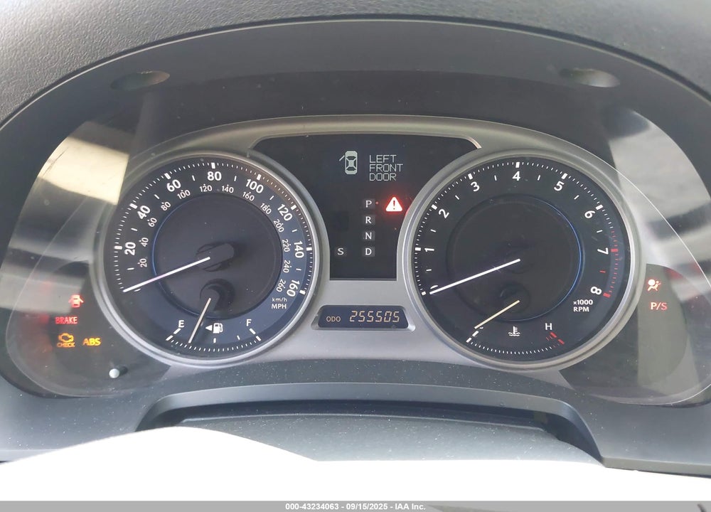 2008 LEXUS IS 250 VIN: JTHCK262382026439