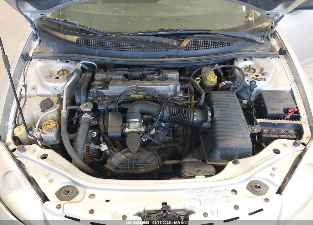 2003 DODGE STRATUS SE VIN: 1B3EL36X43N601634