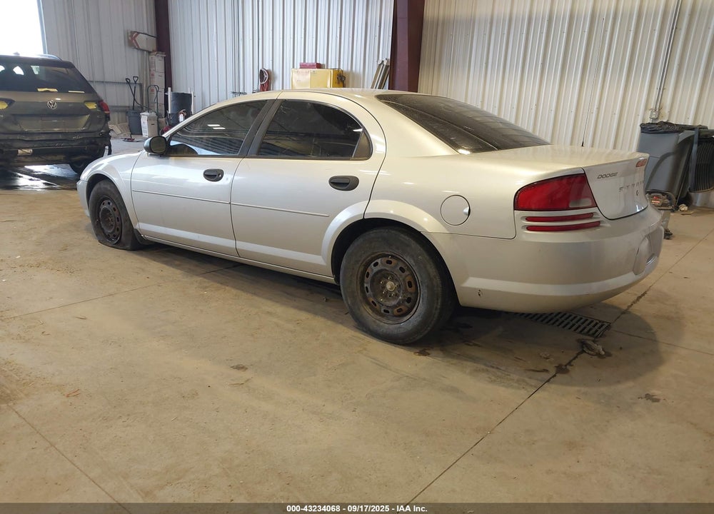 2003 DODGE STRATUS SE VIN: 1B3EL36X43N601634