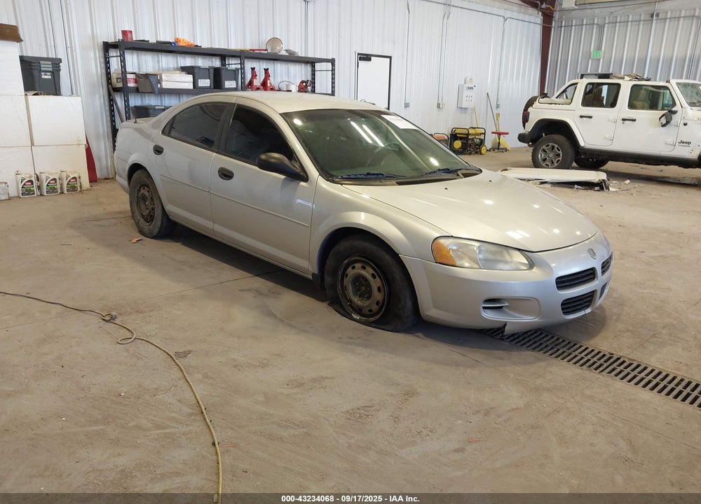 2003 DODGE STRATUS SE VIN: 1B3EL36X43N601634