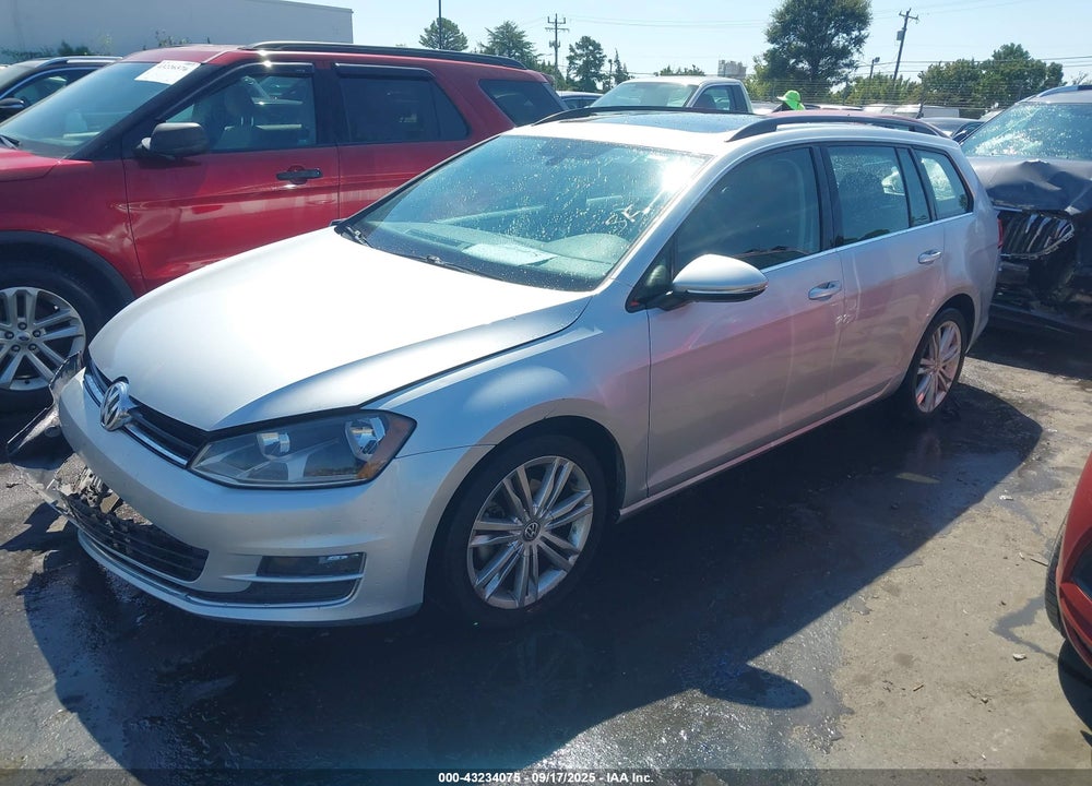 2015 VOLKSWAGEN GOLF SPORTWAGEN VIN: 3VWCA7AU9FM504750