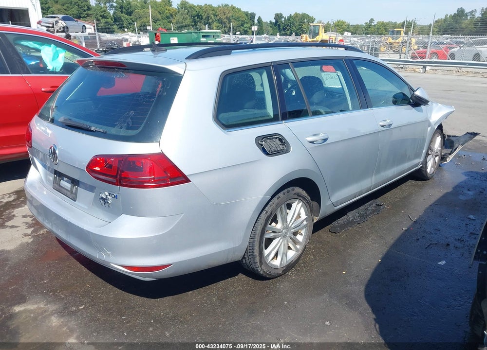 2015 VOLKSWAGEN GOLF SPORTWAGEN VIN: 3VWCA7AU9FM504750