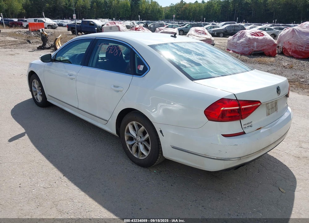 2016 VOLKSWAGEN PASSAT VIN: 1VWAS7A37GC067510