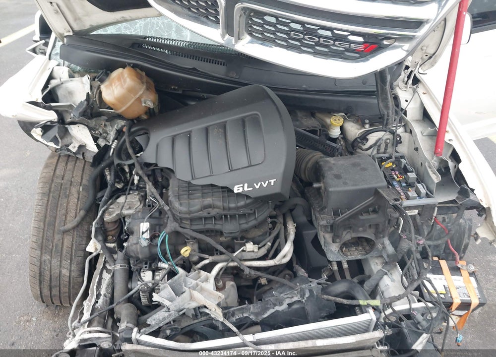 2014 DODGE JOURNEY VIN: 3C4PDCBG8ET107886