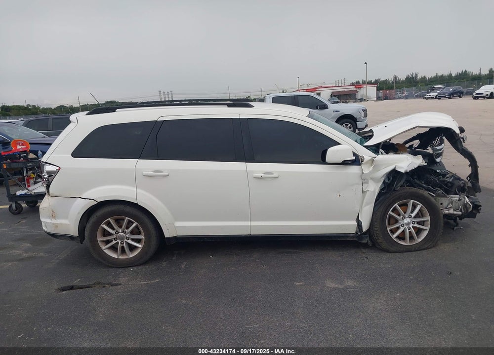 2014 DODGE JOURNEY VIN: 3C4PDCBG8ET107886