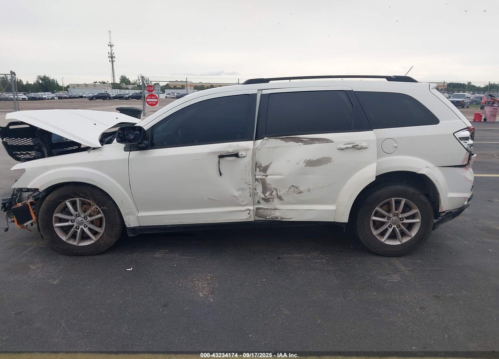 2014 DODGE JOURNEY VIN: 3C4PDCBG8ET107886