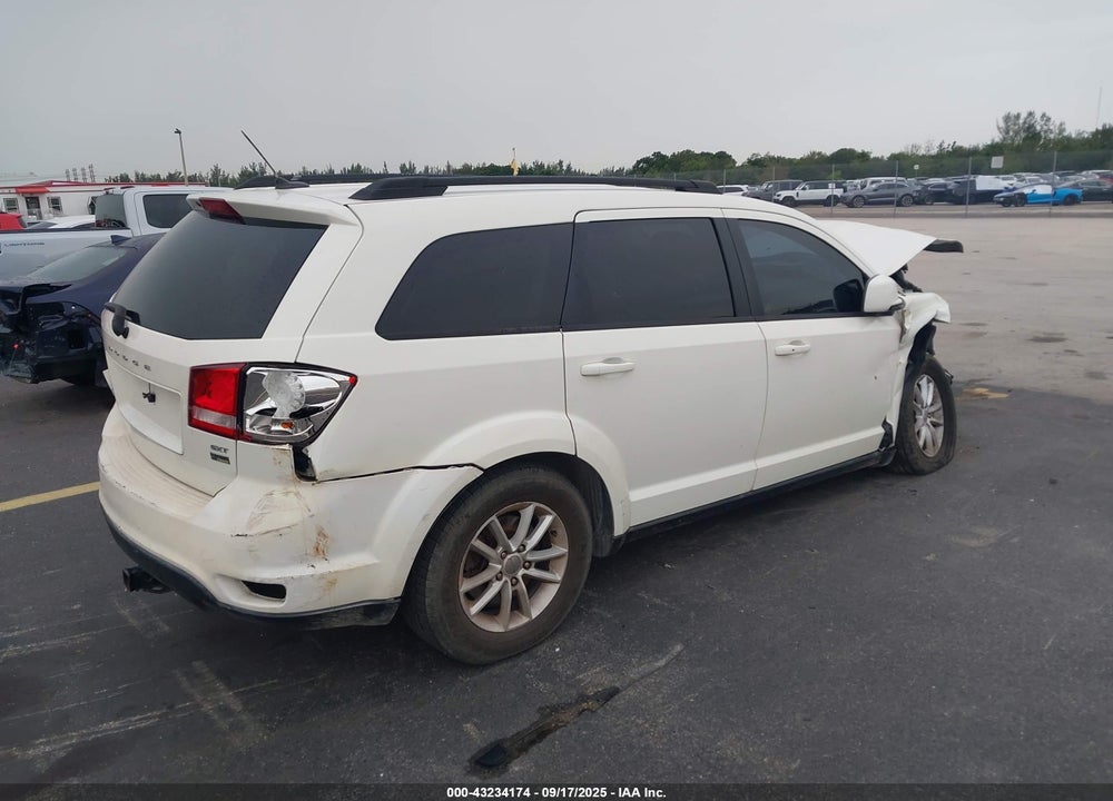 2014 DODGE JOURNEY VIN: 3C4PDCBG8ET107886