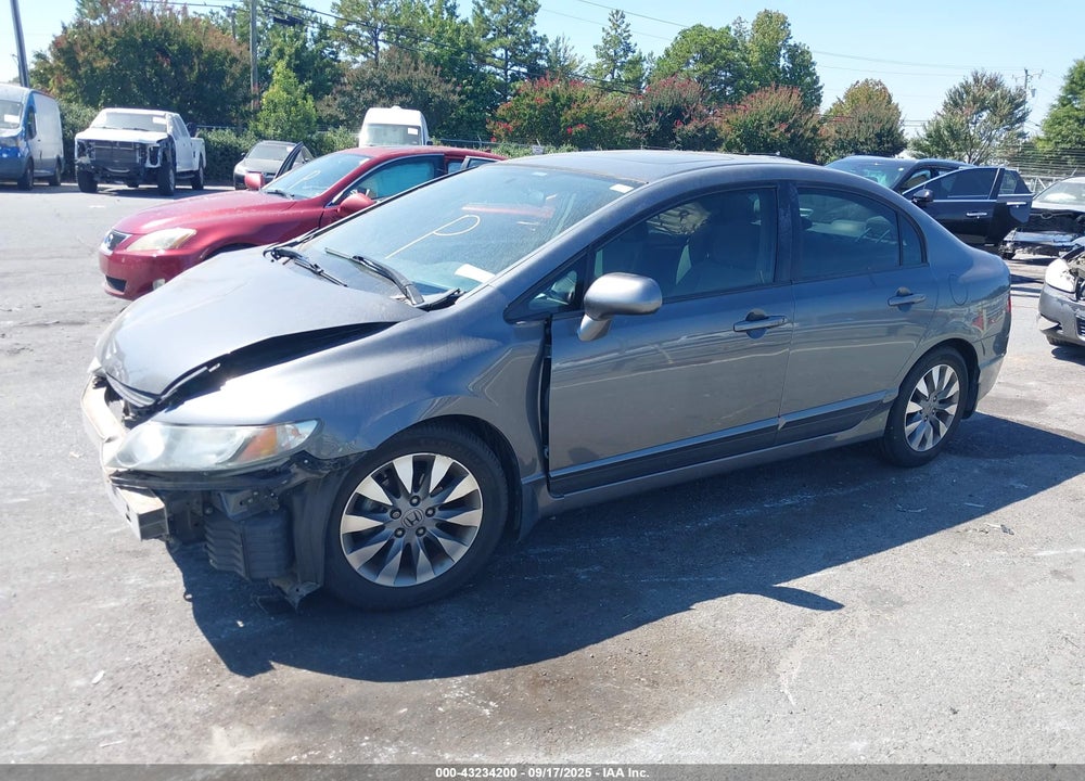 2009 HONDA CIVIC VIN: 1HGFA16819L027313