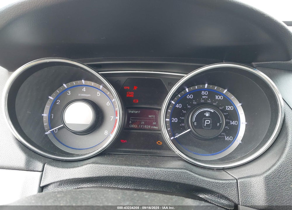 2011 HYUNDAI SONATA GLS VIN: 5NPEB4AC8BH102359