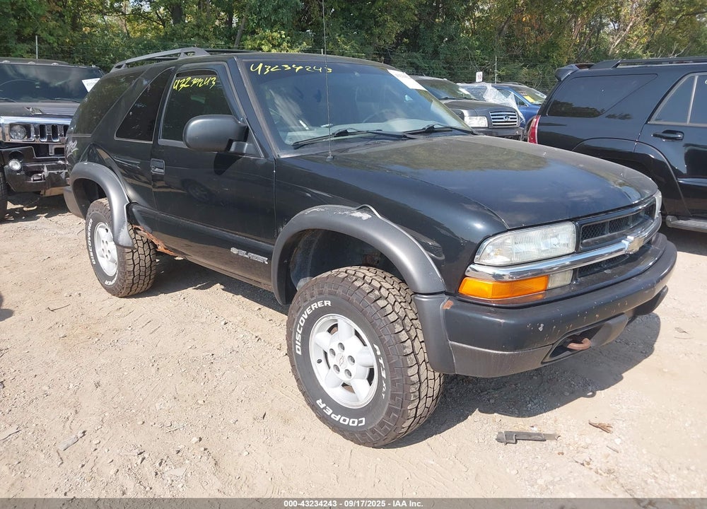 2005 CHEVROLET BLAZER LS VIN: 1GNCT18X45K106904