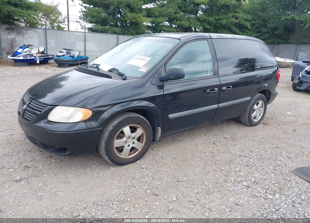 2006 DODGE CARAVAN SXT VIN: 1D4GP45R56B737011