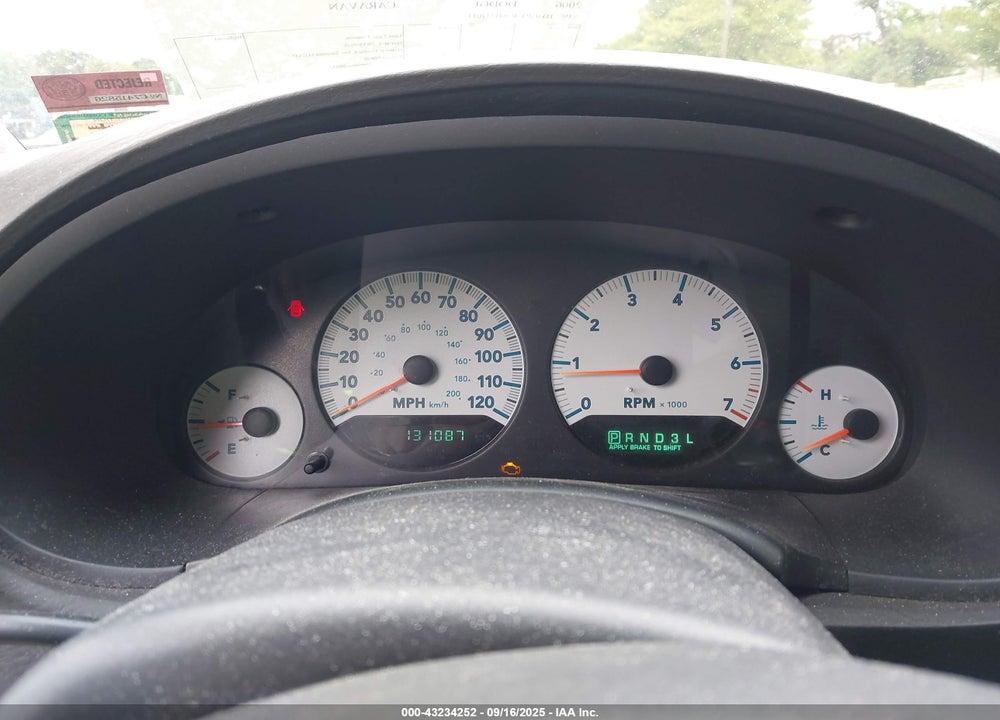 2006 DODGE CARAVAN SXT VIN: 1D4GP45R56B737011