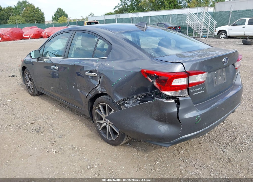 2018 SUBARU IMPREZA VIN: 4S3GKAU68J3605011