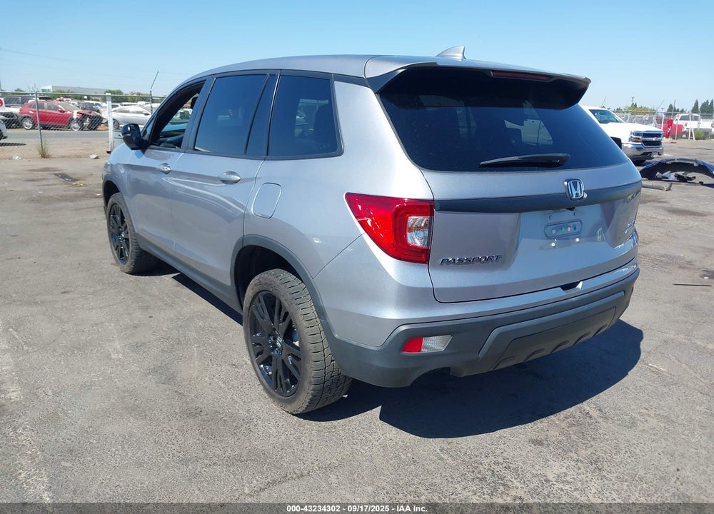 2021 HONDA PASSPORT VIN: 5FNYF8H25MB024534