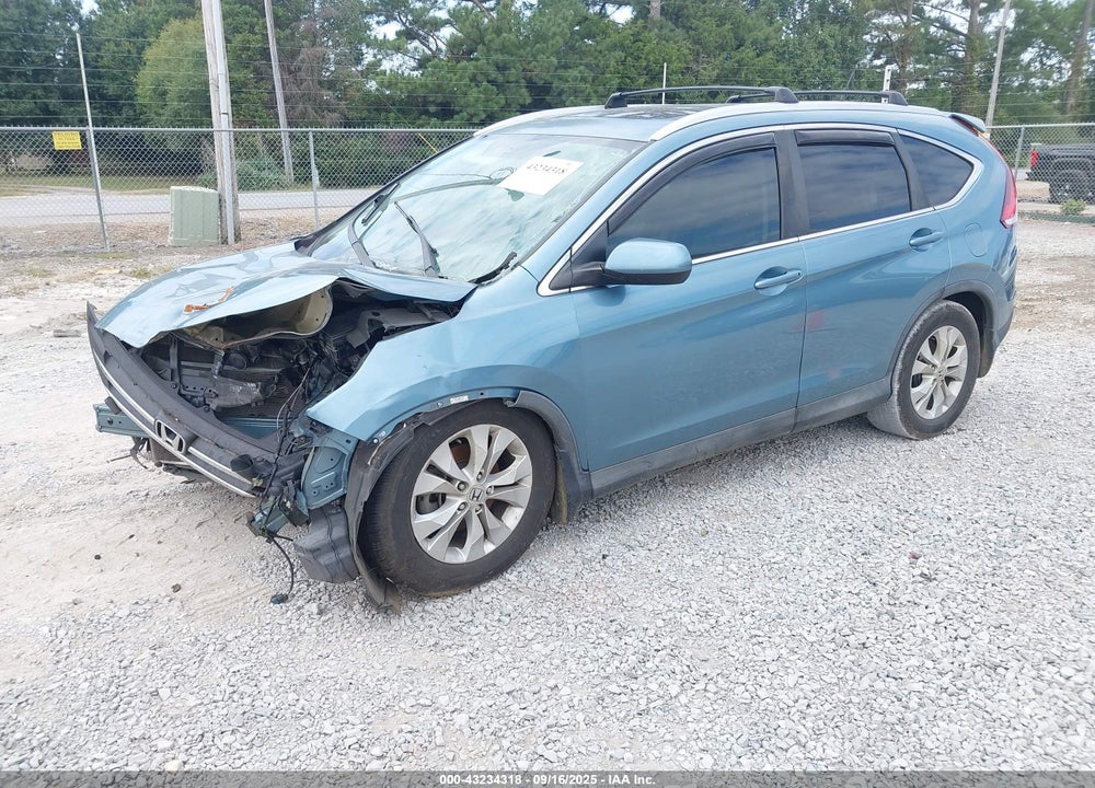 2014 HONDA CR-V EX-L VIN: 2HKRM3H79EH543176